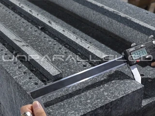 How To Rapidly Inspect The Flatness Of Granite Surface Plates On Workshop Site